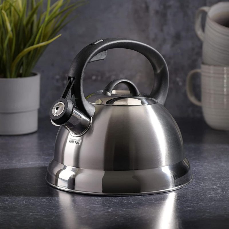 Kitchen & Dining |  Mr. Coffee Flintshire Stainless Steel Whistling Tea Kettle Cookware Brushed Satin