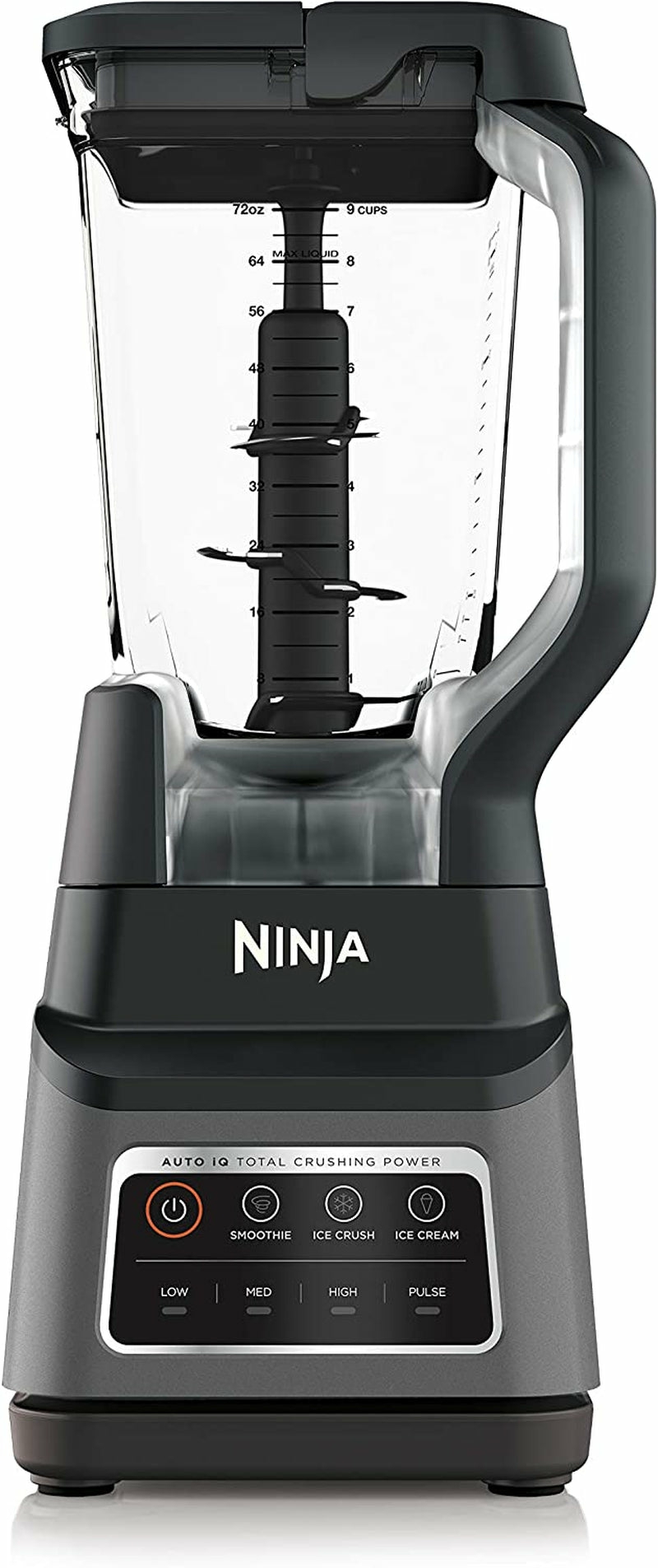 Kitchen & Dining |  Ninja Bn701 Professional Plus Bender, 1400 Peak Watts, 3 Functions For Smoothies, Frozen Drinks & Ice Cream With Auto Iq, 72-Oz. Total Crushing Pitcher & Lid, Dark Grey Home Decor & Cleaning Kitchen & Dining