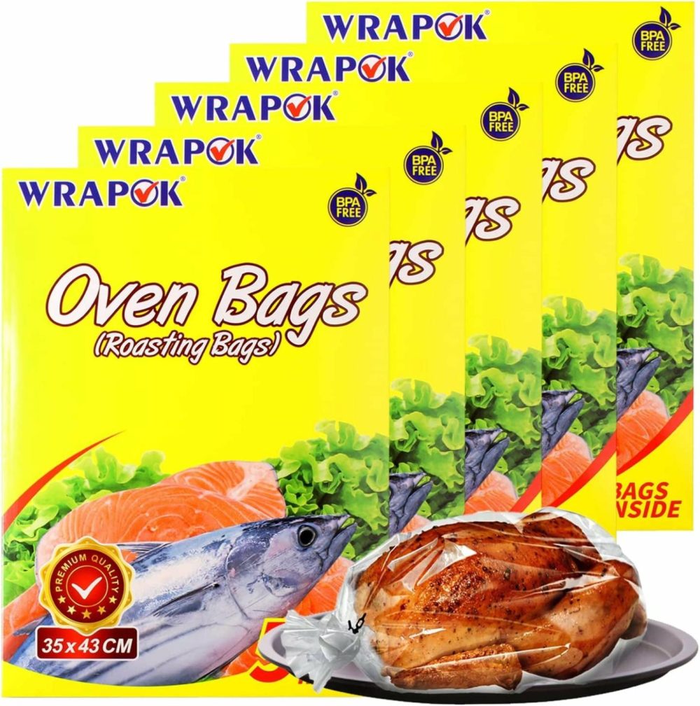 Kitchen & Dining |  Oven Cooking Bags Medium Size Roasting Baking Bag For Meats Ham Ribs Poultry Seafood Cookware Cookware