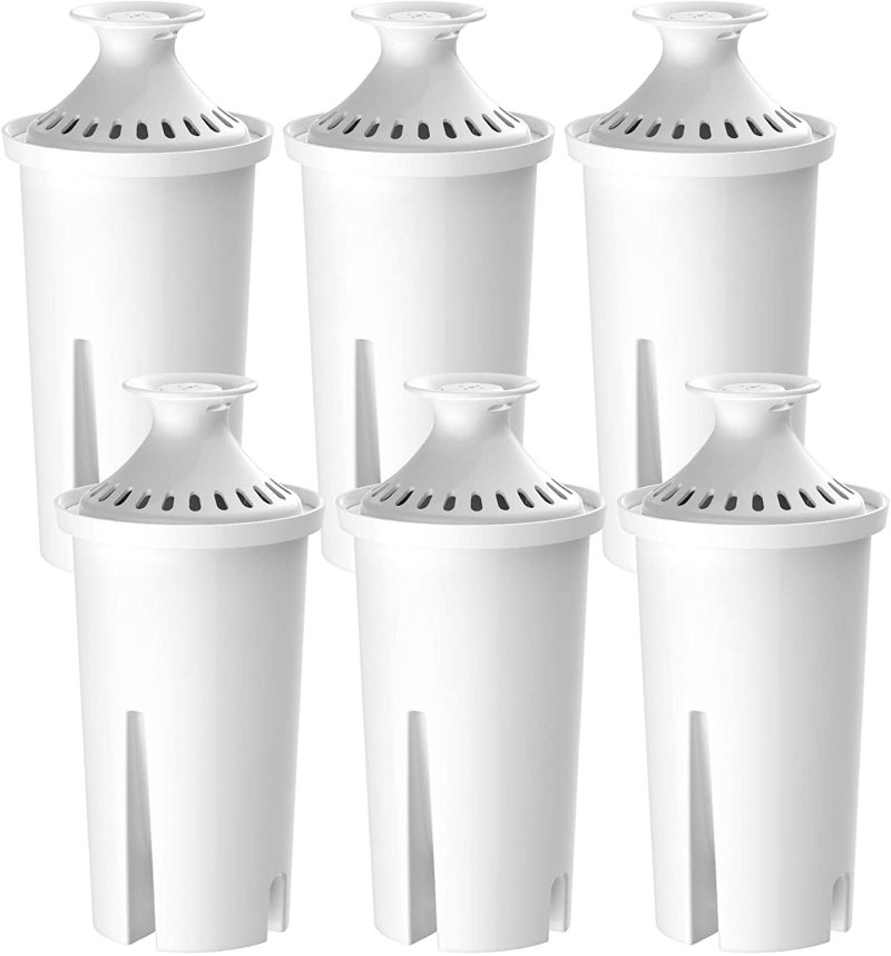 Kitchen & Dining |  Overbest Nsf Certified Brita Water Filter, Replacement For Brita Pitchers And Dispensers, Brita Classic Ob03, Mavea 107007, 35557, Brita Pitchers Grand ( Pack Of 6 ) Home Decor & Cleaning Kitchen & Dining