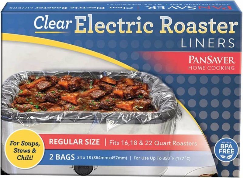 Kitchen & Dining |  Pansaver Electric Roaster Liners Home Decor & Cleaning Kitchen & Dining