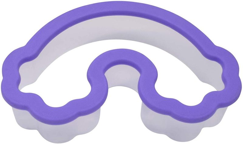 Kitchen & Dining |  R & M International Rainbow Soft-Grip Cookie Cutter, One Size, Purple Bakeware Bakeware