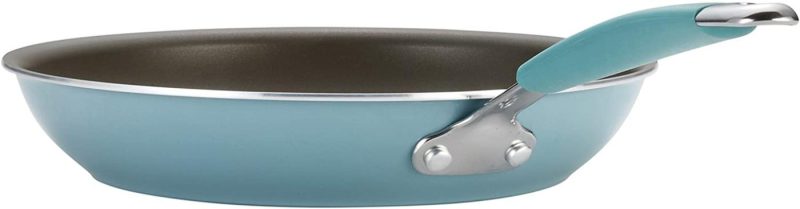 Kitchen & Dining |  Rachael Ray Cucina Nonstick Cookware Pots And Pans Set, 12 Piece, Agave Blue Cookware Agave Blue