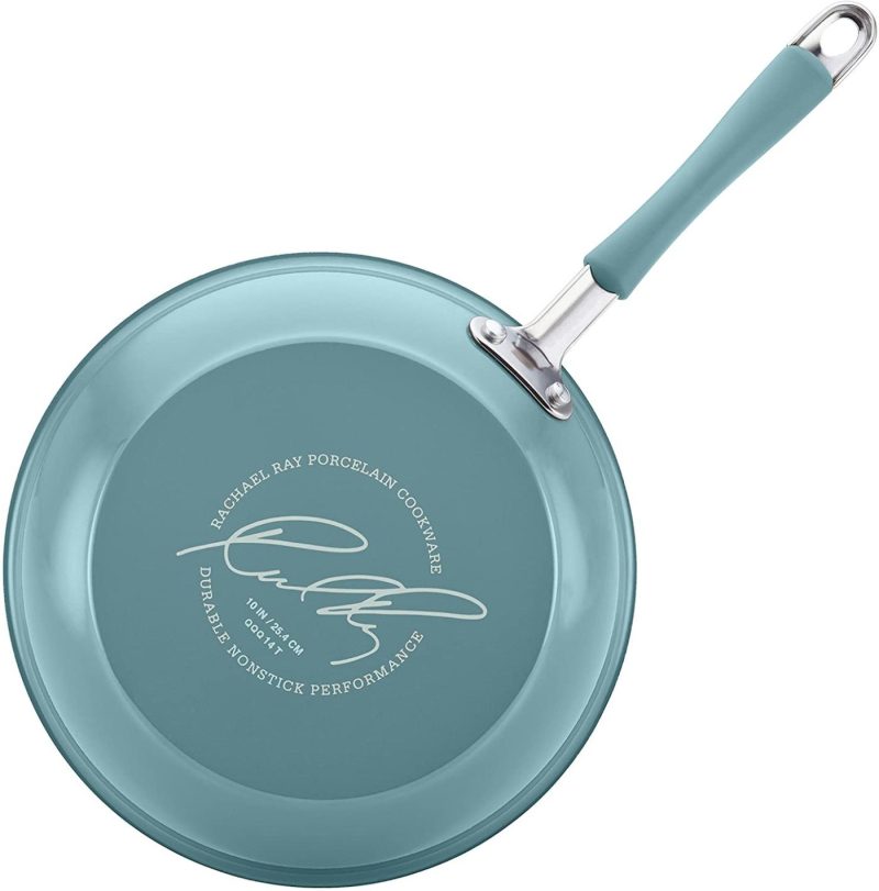 Kitchen & Dining |  Rachael Ray Cucina Nonstick Cookware Pots And Pans Set, 12 Piece, Agave Blue Cookware Agave Blue