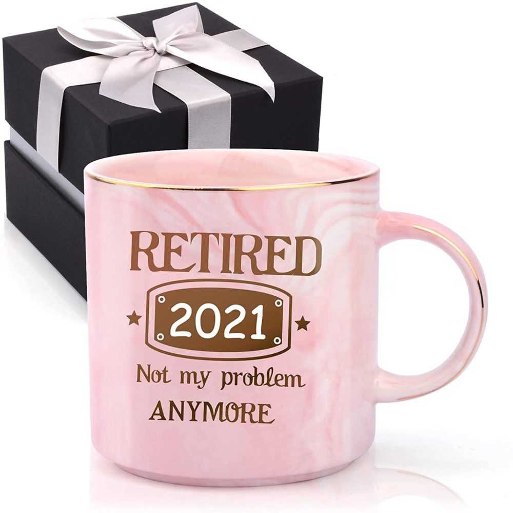 Kitchen & Dining |  Retirement Gifts For 2021 – Retired 2021 Not My Problem Anymore – Funny Christmas Retiring Gift Mug For Retired Coworker Teacher Nurse Friend Mom Grandma Novelty Birthday Coffee Cup 12Oz Dining & Entertaining Dining & Entertaining