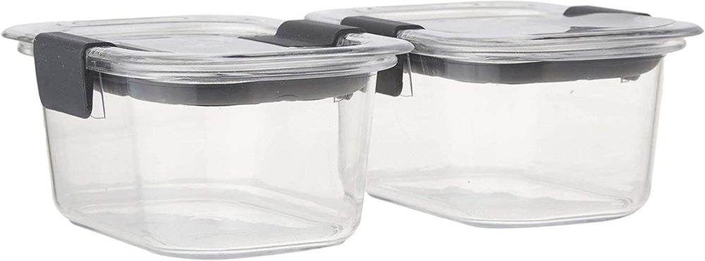 Kitchen & Dining |  Rubbermaid Brilliance Food Storage Container Home Decor & Cleaning 3.2 Cup, 2-Pack