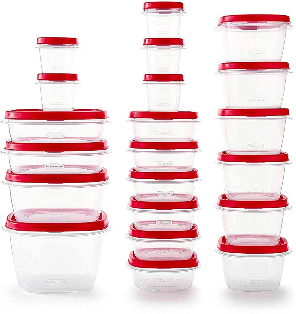 Kitchen & Dining |  Rubbermaid Easy Find Vented Lids Food Storage Containers Home Decor & Cleaning Kitchen & Dining