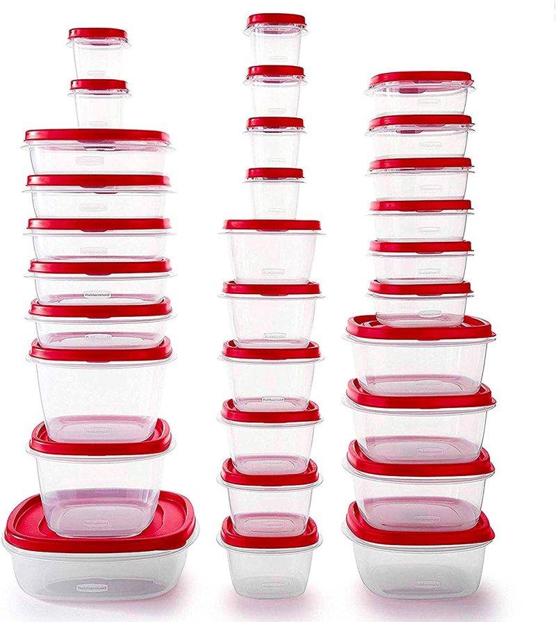 Kitchen & Dining |  Rubbermaid Easy Find Vented Lids Food Storage Containers Home Decor & Cleaning Kitchen & Dining