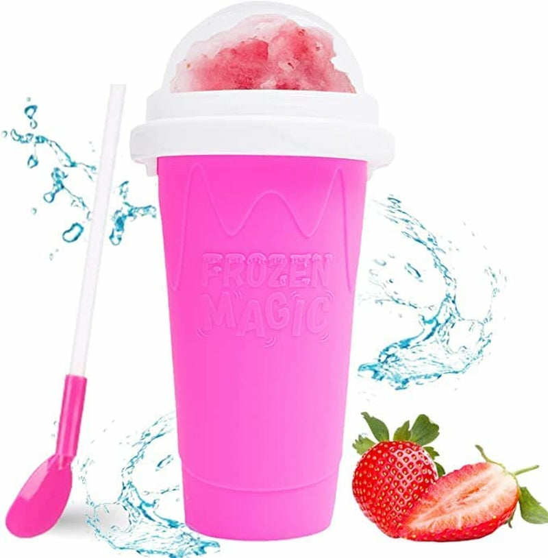 Kitchen & Dining |  Slushy Maker Cup Slushie Cup, 21X10.5Cm Home Decor & Cleaning Generic