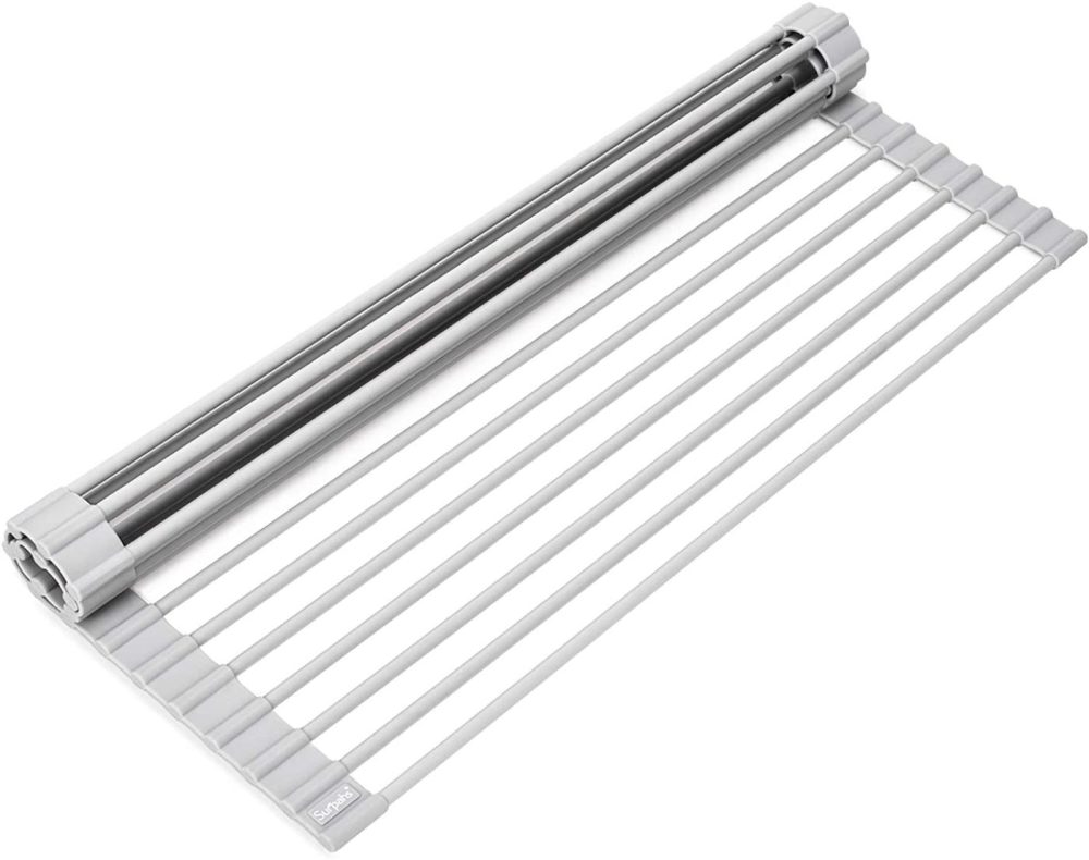 Kitchen & Dining |  Surpahs Over The Sink Multipurpose Roll-Up Dish Drying Rack Home Decor & Cleaning Kitchen & Dining