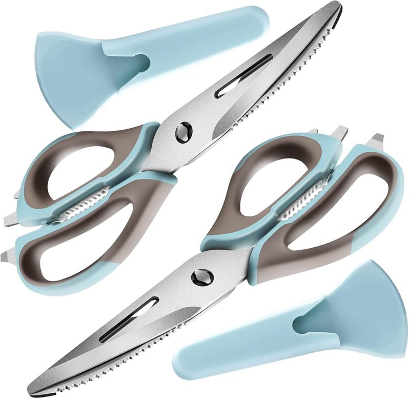 Kitchen & Dining |  Tokkot Kitchen Scissors, Poultry Shears Cutlery & Knife Accessories Aqua