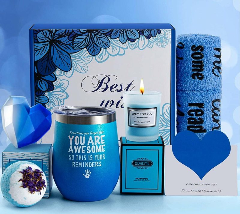 Kitchen & Dining |  Valentine’s Day Gift Box For Him & Her Home Decor & Cleaning Blue