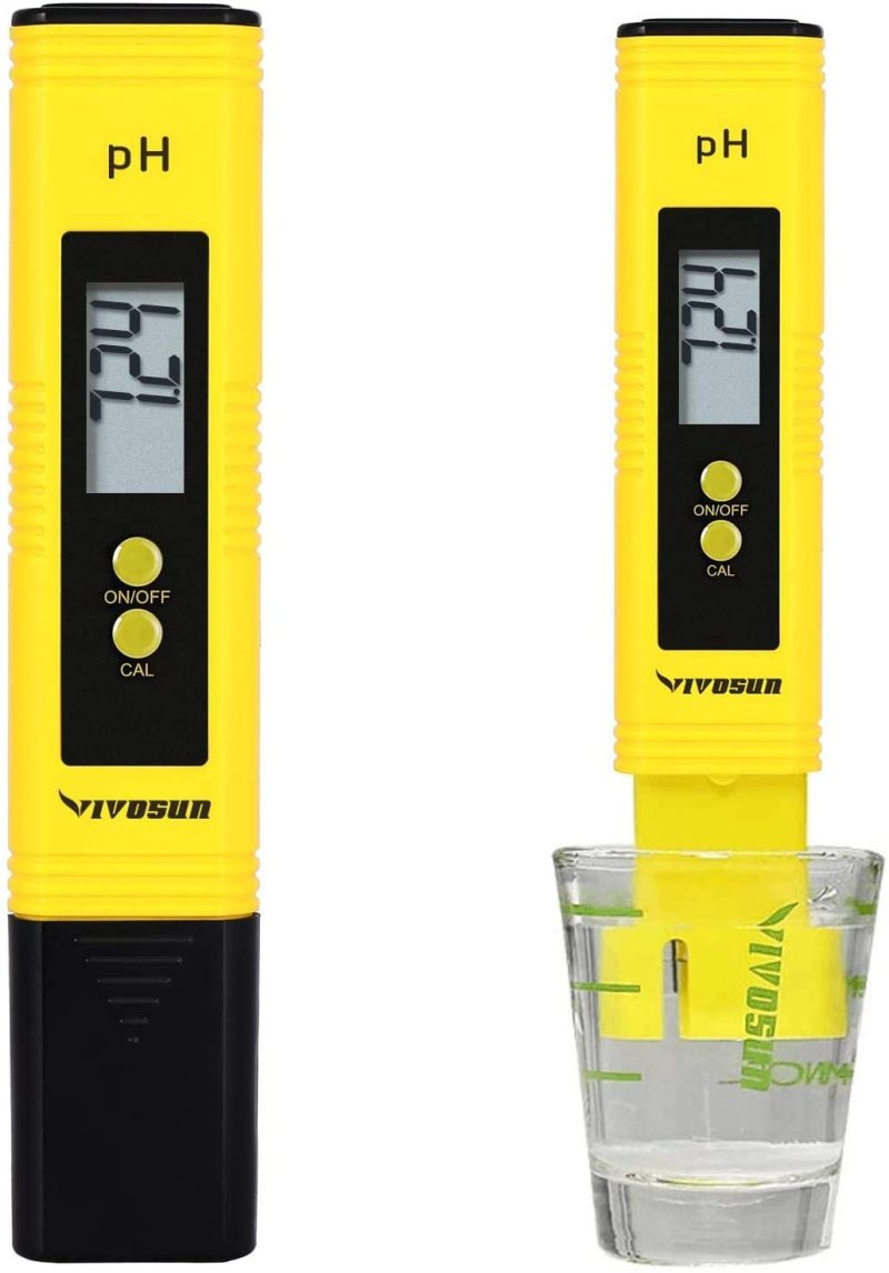 Kitchen & Dining |  Vivosun Ph Meter Digital Ph Tester Pen For Water Home Brewing & Wine Making Home Brewing & Wine Making