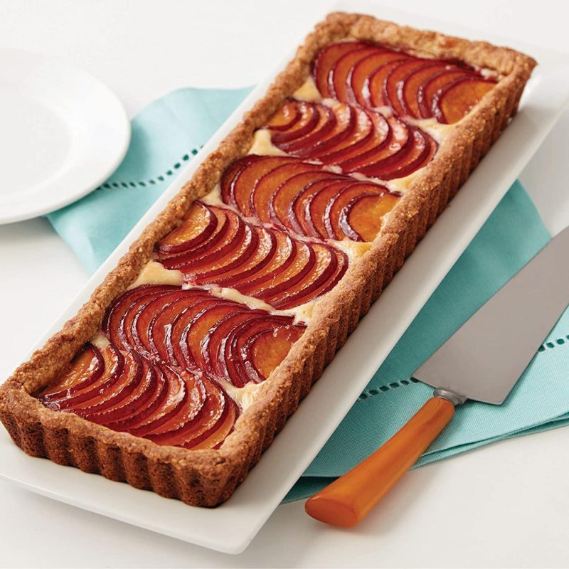 Kitchen & Dining |  Wilton Extra Long Non-Stick Tart And Quiche Pan, The Fluted Edges On Your Tarts And Quiches Will Add A Touch Of Flair, 14 X 4.5-Inch Bakeware Bakeware