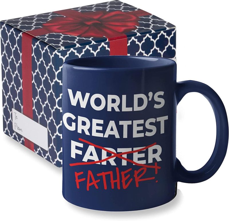 Kitchen & Dining |  World’s Greatest Farter Funny Fathers Day Coffee Mug | Best Farter Ever Coffee Cup Dining & Entertaining Dining & Entertaining