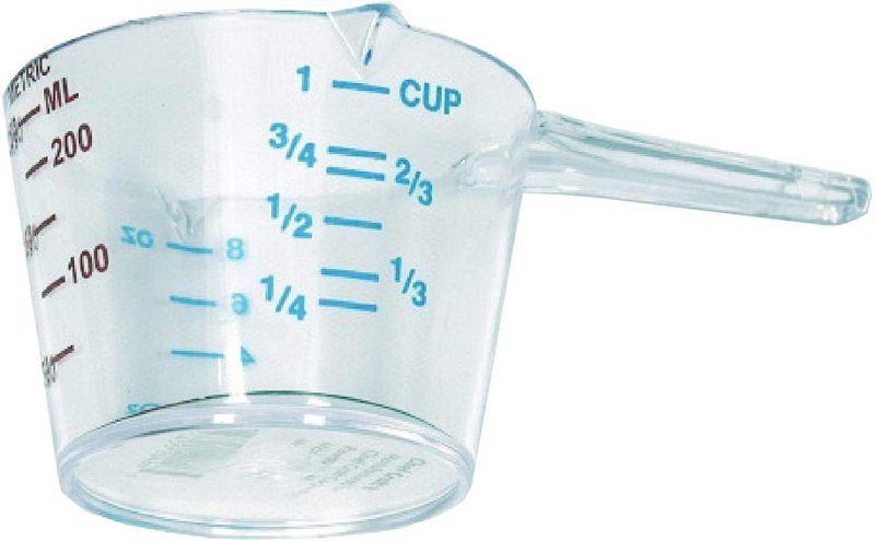 Kitchen Utensils & Gadgets |  Chef Craft Select Plastic Measuring Cup, 1 Cup, Clear Home Decor & Cleaning Chef Craft