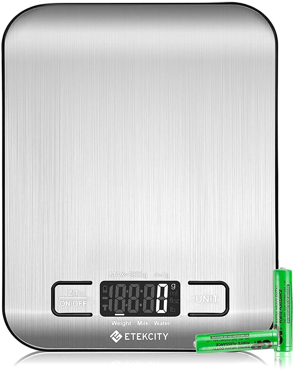 Kitchen Utensils & Gadgets |  Etekcity Food Kitchen Scale, Digital Grams And Ounces For Weight Loss, Baking, Cooking, Keto And Meal Prep, Small, 304 Stainless Steel Home Decor & Cleaning Etekcity