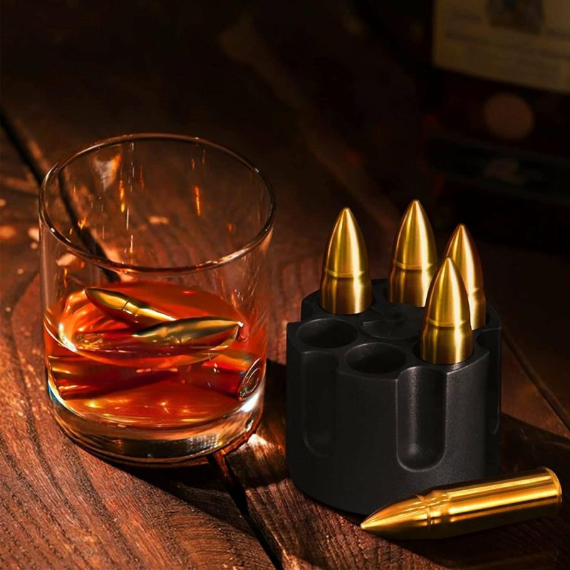 Kitchen Utensils & Gadgets |  Gifts For Men Dad Husband Father’s Day, Whiskey Stones, Unique Anniversary Birthday Gift Ideas For Him Boyfriend, Man Cave Stuff Cool Gadgets Retirement Bourbon Presents For Uncle Grandpa Home Decor & Cleaning GLOPUS