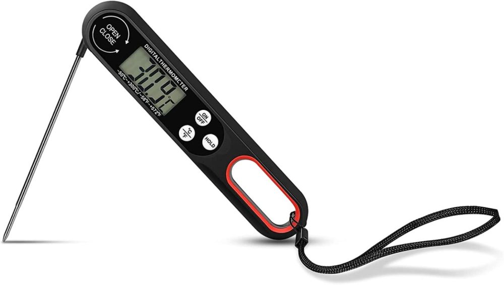 Kitchen Utensils & Gadgets |  Instant-Read Thermometer, Digital Cooking Thermometer, Digital Meat Thermometer, Fold Pocket Thermometer Home Decor & Cleaning Kitchen & Dining