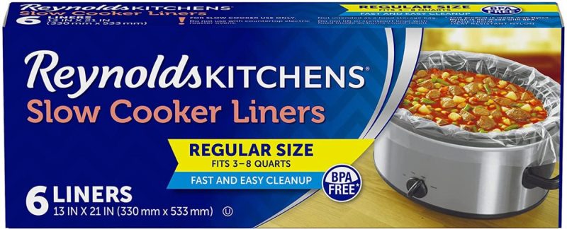 Kitchen Utensils & Gadgets |  Reynolds Kitchens Slow Cooker Liners Home Decor & Cleaning Kitchen & Dining