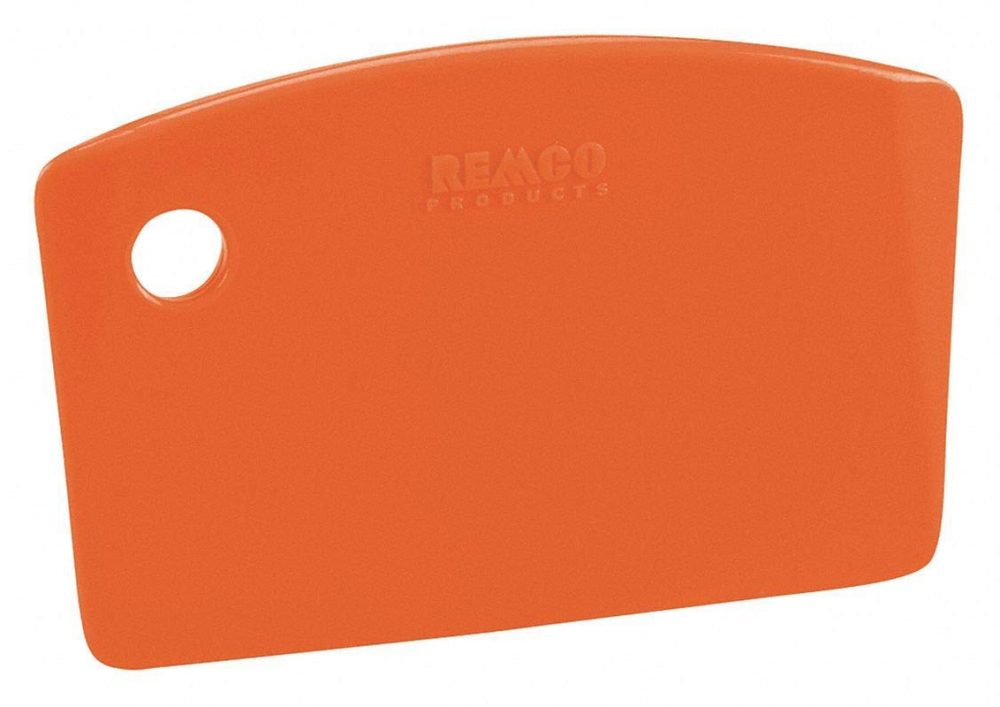 Kitchen Utensils & Gadgets |  Remco 5" Mini Bench Scraper, Orange Home Decor & Cleaning Kitchen & Dining