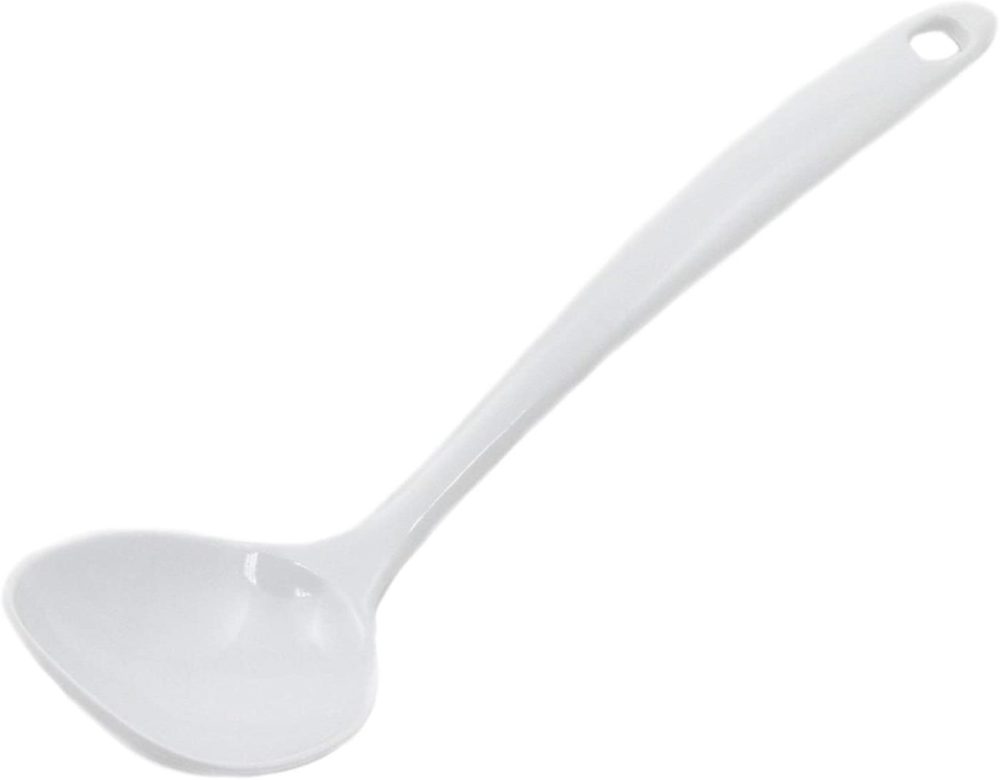 Kitchen Utensils & Gadgets |  Chef Craft Basic Melamine Basting Spoon, 11.25", White Home Decor & Cleaning Chef Craft