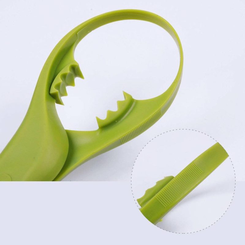 Kitchen Utensils & Gadgets |  Avocado Slicer,Avocado Tool 3In1 Avocado Slicer Kamizen Stainless Steel Safety Blade For Avocado And Multifunction Fruit Cutter,Green-Slicer 9.2"X3.3"X0.8" Men,Women And Children(1-Pack) Home Decor & Cleaning Accessory USA