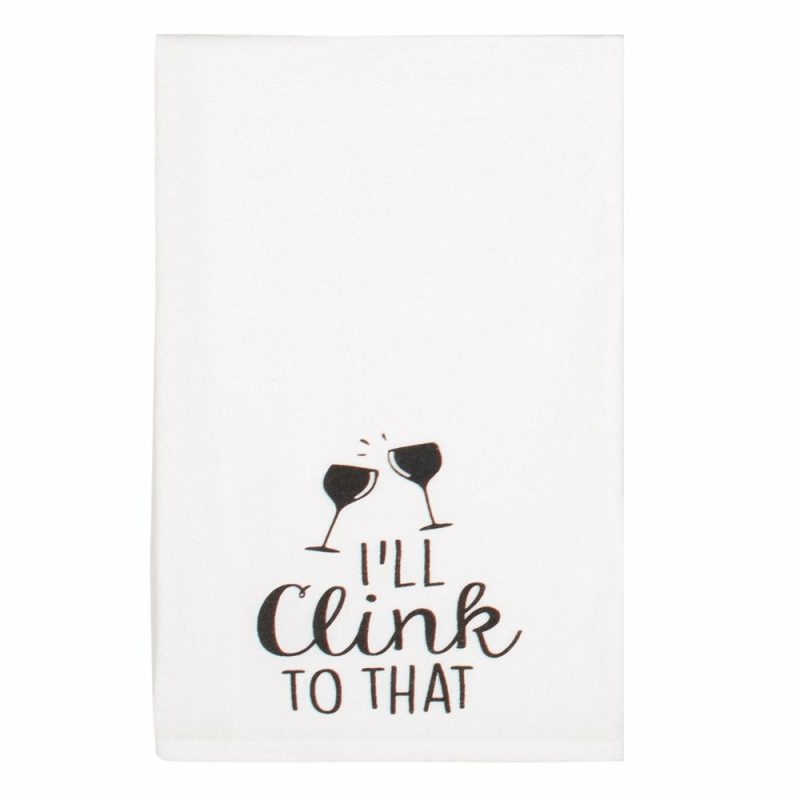 Kitchen & Dining |  7 Piece Set  "Wine Not Have Fun" Flour Sack Kitchen Towel Home Decor & Cleaning JVS Export