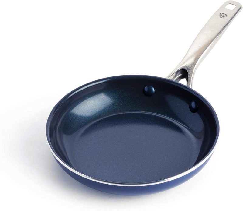 Kitchen & Dining |  Blue Diamond Cookware Toxin Free Ceramic Nonstick Safe Open Frypan, Frying Pan, 10" Cookware Blue Diamond Cookware