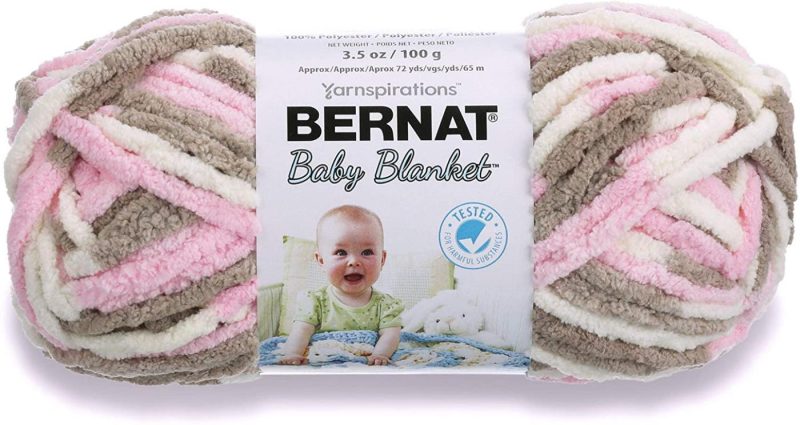 Knitting & Crochet |  Bernat Baby Blanket Yarn, 3.5 Oz, Gauge 6 Super Bulky Arts, Crafts & Sewing Bernat