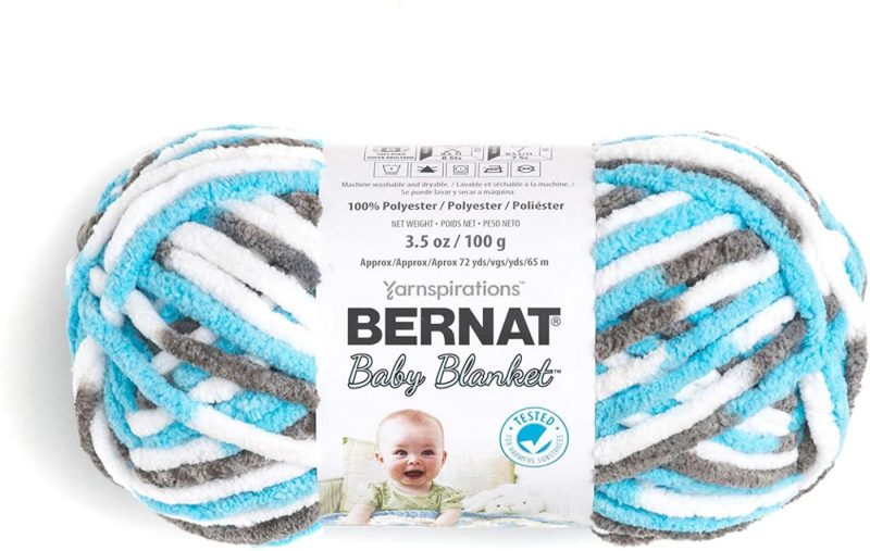 Knitting & Crochet |  Bernat Baby Blanket Yarn, 3.5 Oz, Gauge 6 Super Bulky Arts, Crafts & Sewing Bernat