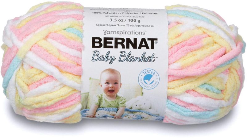 Knitting & Crochet |  Bernat Baby Blanket Yarn, 3.5 Oz, Gauge 6 Super Bulky Arts, Crafts & Sewing Bernat