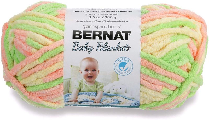 Knitting & Crochet |  Bernat Baby Blanket Yarn, 3.5 Oz, Gauge 6 Super Bulky Arts, Crafts & Sewing Bernat