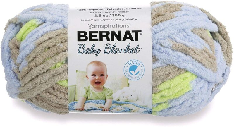 Knitting & Crochet |  Bernat Baby Blanket Yarn, 3.5 Oz, Gauge 6 Super Bulky Arts, Crafts & Sewing Bernat