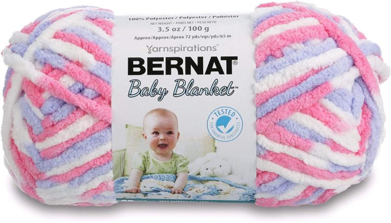 Knitting & Crochet |  Bernat Baby Blanket Yarn, 3.5 Oz, Gauge 6 Super Bulky Arts, Crafts & Sewing Bernat