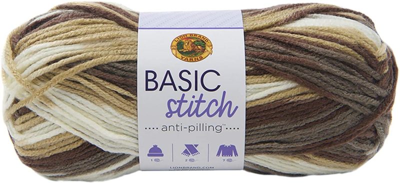 Knitting & Crochet |  Lion Brand Yarn Company Yarn Basic Stitch An Frost Arts, Crafts & Sewing Baby Blue