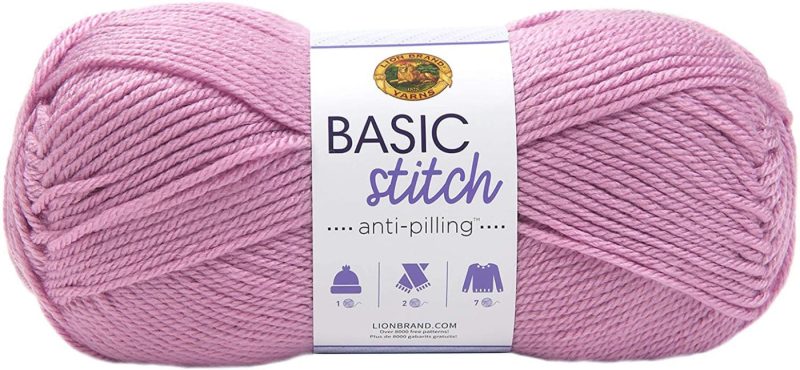 Knitting & Crochet |  Lion Brand Yarn Company Yarn Basic Stitch An Frost Arts, Crafts & Sewing Baby Blue