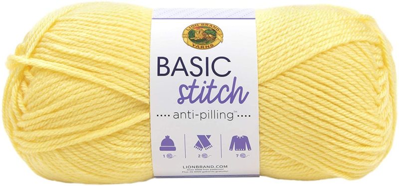 Knitting & Crochet |  Lion Brand Yarn Company Yarn Basic Stitch An Frost Arts, Crafts & Sewing Baby Blue