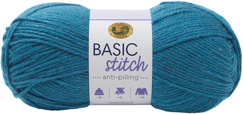 Knitting & Crochet |  Lion Brand Yarn Company Yarn Basic Stitch An Frost Arts, Crafts & Sewing Baby Blue