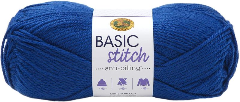 Knitting & Crochet |  Lion Brand Yarn Company Yarn Basic Stitch An Frost Arts, Crafts & Sewing Baby Blue