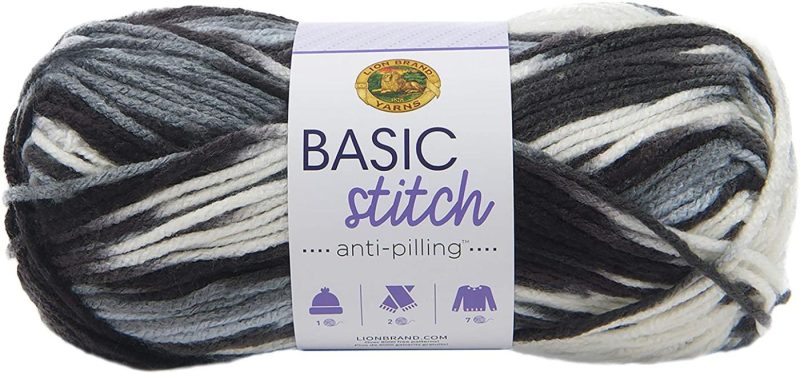 Knitting & Crochet |  Lion Brand Yarn Company Yarn Basic Stitch An Frost Arts, Crafts & Sewing Baby Blue