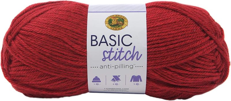 Knitting & Crochet |  Lion Brand Yarn Company Yarn Basic Stitch An Frost Arts, Crafts & Sewing Baby Blue