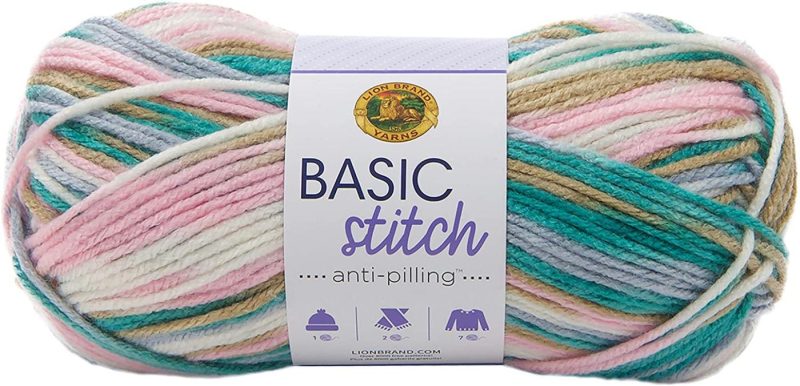 Knitting & Crochet |  Lion Brand Yarn Company Yarn Basic Stitch An Frost Arts, Crafts & Sewing Baby Blue