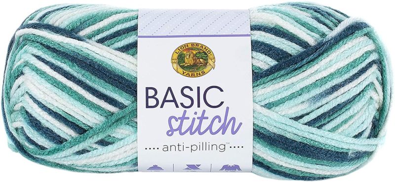 Knitting & Crochet |  Lion Brand Yarn Company Yarn Basic Stitch An Frost Arts, Crafts & Sewing Baby Blue