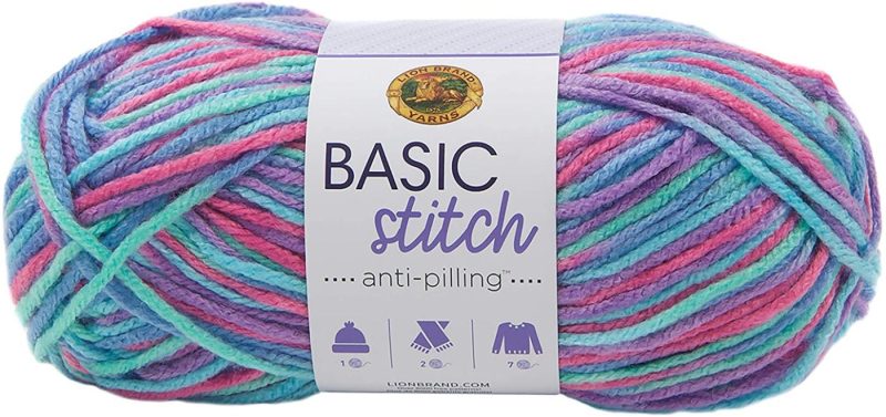 Knitting & Crochet |  Lion Brand Yarn Company Yarn Basic Stitch An Frost Arts, Crafts & Sewing Baby Blue