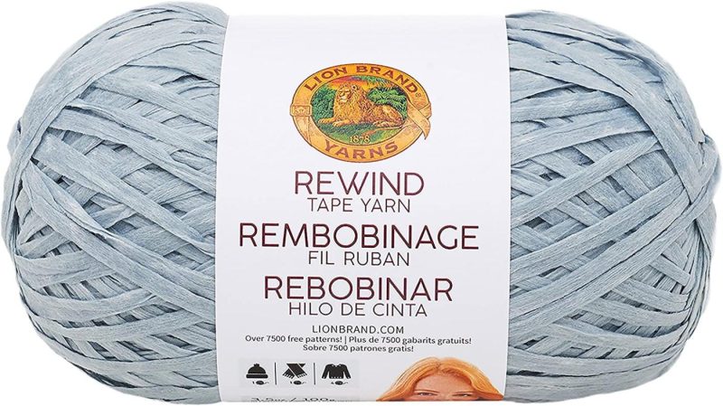 Knitting & Crochet |  Lion Brand Yarn Rewind Yarn Arts, Crafts & Sewing Arctic Ice