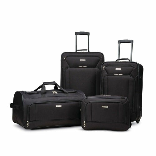 Luggage |  American Tourister  Xlt 4 Piece Luggage Softside Set Luggage Luggage