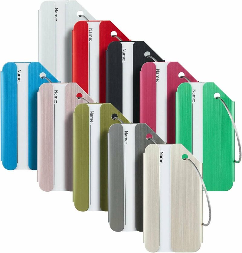 Luggage |  Luggage Tags & Bag Tags Stainless Steel Aluminum Luggage Luggage