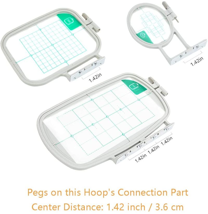 Needlework |  Sew Tech Embroidery Hoops For Brother Se600 Pe550D Pe535 Se400 Pe525 Pe540D Pe500 Se625 Se425 Innovis Babylock Brother Embroidery Machine Hoop Arts, Crafts & Sewing Needlework