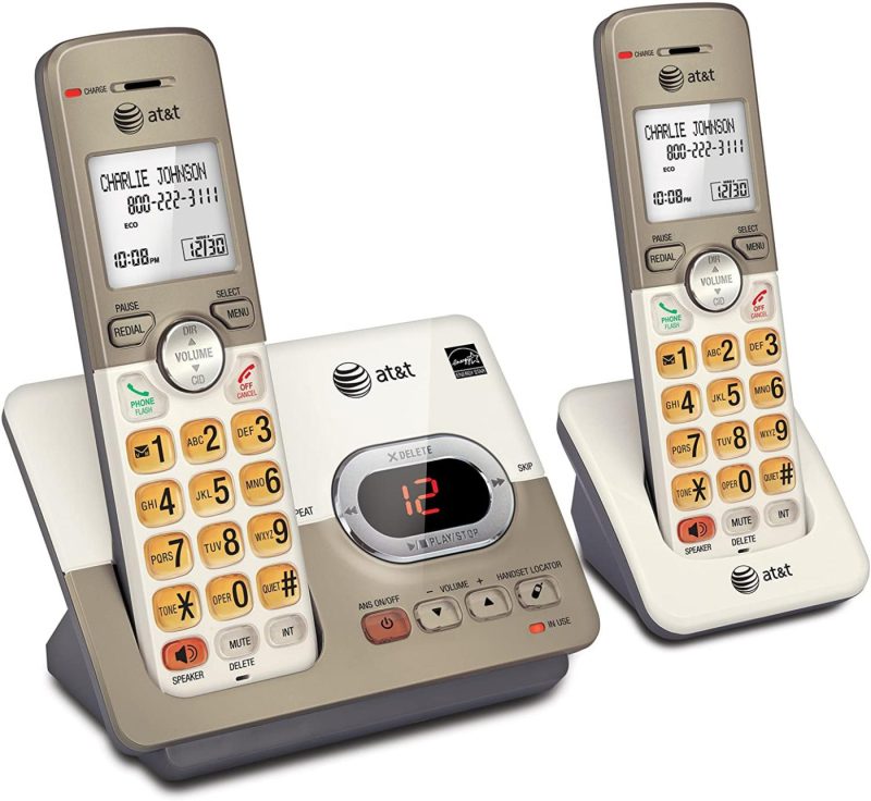 Office Electronics |  At&T El52113 Expandable Cordless Phone With Answering System & Extra-Large Backlit Keys Home Office Products AT&T